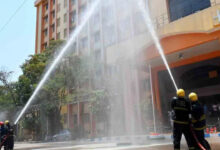 Fire Department Conducts Special Mock Drill at Gandhi Hospital Hyderabad to Handle Emergency Fire Situations