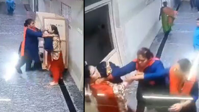 Niloufer Hospital Security Staff Accused of Assaulting Woman Attendant in Hyderabad, CCTV Video Sparks Outrage