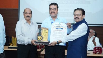 Syed Ali Taher Abedi Honoured with Dr. Shaukat Ali Mirza Award of Excellence for Judicial Journalism