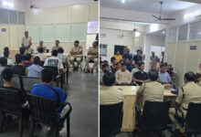 Hyderabad Police Counsel Nepal Citizens Working as Security Guards in Chilkalguda Division