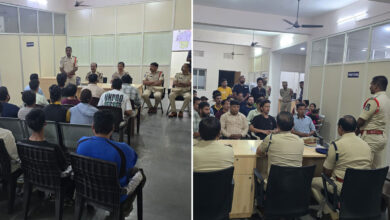 Hyderabad Police Counsel Nepal Citizens Working as Security Guards in Chilkalguda Division