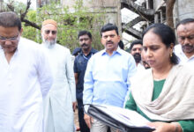 Hyderabad to Get 1 Lakh LIG Houses: P Srinivas Reddy, Owaisi and Azharuddin Inspect Housing Locations in Nampally and Karwan