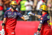 Virat Kohli, Venkatesh Iyer Power RCB to 222/4 Against Punjab Kings in IPL Clash