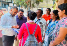 GHMC Commissioner R.V. Karnan Inspects Census House Listing Operation in Banjara Hills