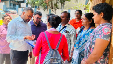 GHMC Commissioner R.V. Karnan Inspects Census House Listing Operation in Banjara Hills