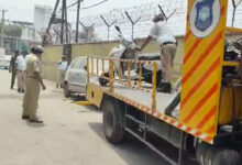 Santoshnagar Traffic Police Conduct ROPE Operation Against Illegal Parking