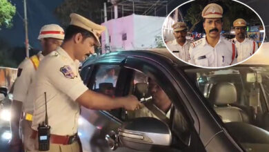 Hyderabad Traffic Police Under SHO Mohammed Asif Launch Strict Drunk Driving Drive