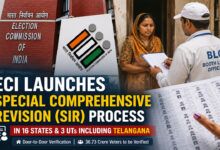 ECI Launches SIR in Telangana, 16 States and 3 UTs; Door-to-Door Voter Verification from June
