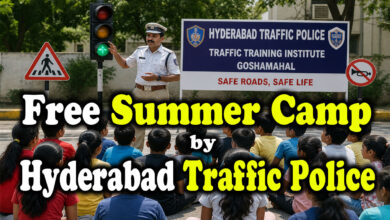 Hyderabad Traffic Police Free Summer Camp 2026: Goshamahal Training from May 11–16 for Students