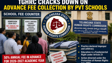 TGHRC Cracks Down on Private Schools: Advance Fee Collection of 50% Annual Fee Declared Improper