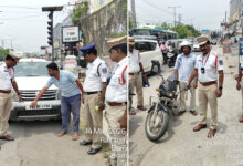 Hyderabad Traffic Police Launch Special Drive Against Illegal Number Plates and Unauthorized Vehicle Stickers
