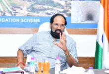 Palamuru-Rangareddy Project Will Irrigate 12.30 Lakh Acres: Uttam Kumar Reddy