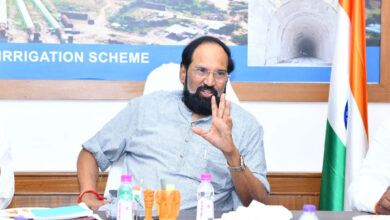 Palamuru-Rangareddy Project Will Irrigate 12.30 Lakh Acres: Uttam Kumar Reddy