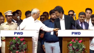 Vijay Goes Off-Script During Tamil Nadu CM Oath Ceremony, Governor Arlekar Intervenes