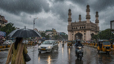Telangana Weather Update: Rain, Thunderstorm Alert Issued as Temperatures Set to Rise by 4°C