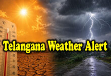 Telangana Weather Alert: Heavy Rains Likely in Hyderabad and Several Districts, Heatwave Red Alert Issued