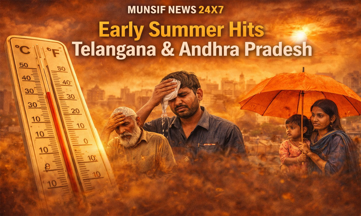 Telangana, Andhra Pradesh Reel Under Severe Heatwave as Piduguralla Records 48.1°C
