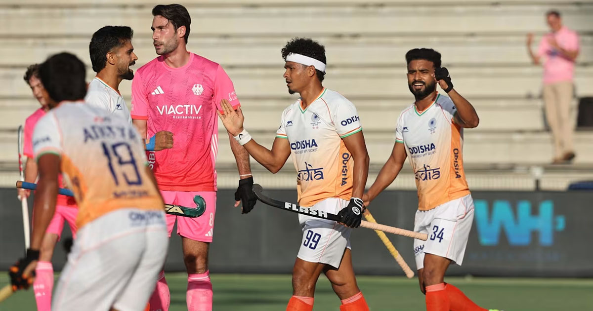 India beat world champions Germany 3-1 in FIH Pro League