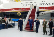 Trump unveils new Air Force One bridge aircraft