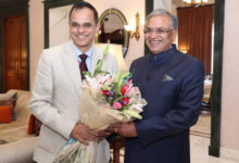 Rajasthan Chief Secretary meets CEC Gyanesh Kumar in Jaipur