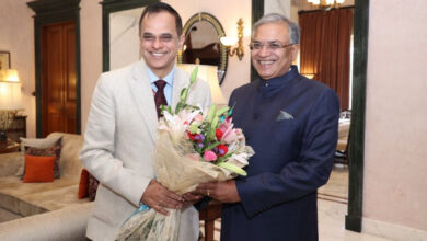 Rajasthan Chief Secretary meets CEC Gyanesh Kumar in Jaipur