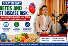 Medical experts discuss how *diabetes and heart disease risk* can increase silently when blood sugar remains uncontrolled for years.