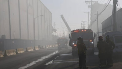 US Los Angeles issues local emergency over ongoing warehouse fire