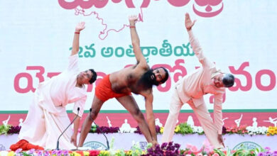 Yoga centres to be set up in all villages, announces CM Chandrababu Naidu