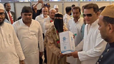 First Batch of Hajj 2026 Pilgrims Receives Grand Welcome in Hyderabad