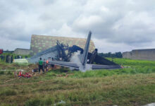 IAF AN-32 bursts into flames after landing in Assam's Jorhat