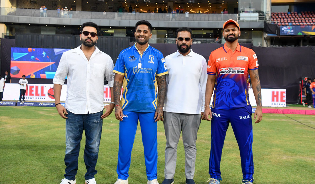 T20 Mumbai League: Shreyas hits quickfire fifty infront of 21,708 fans as Mumbai Falcons secure second win