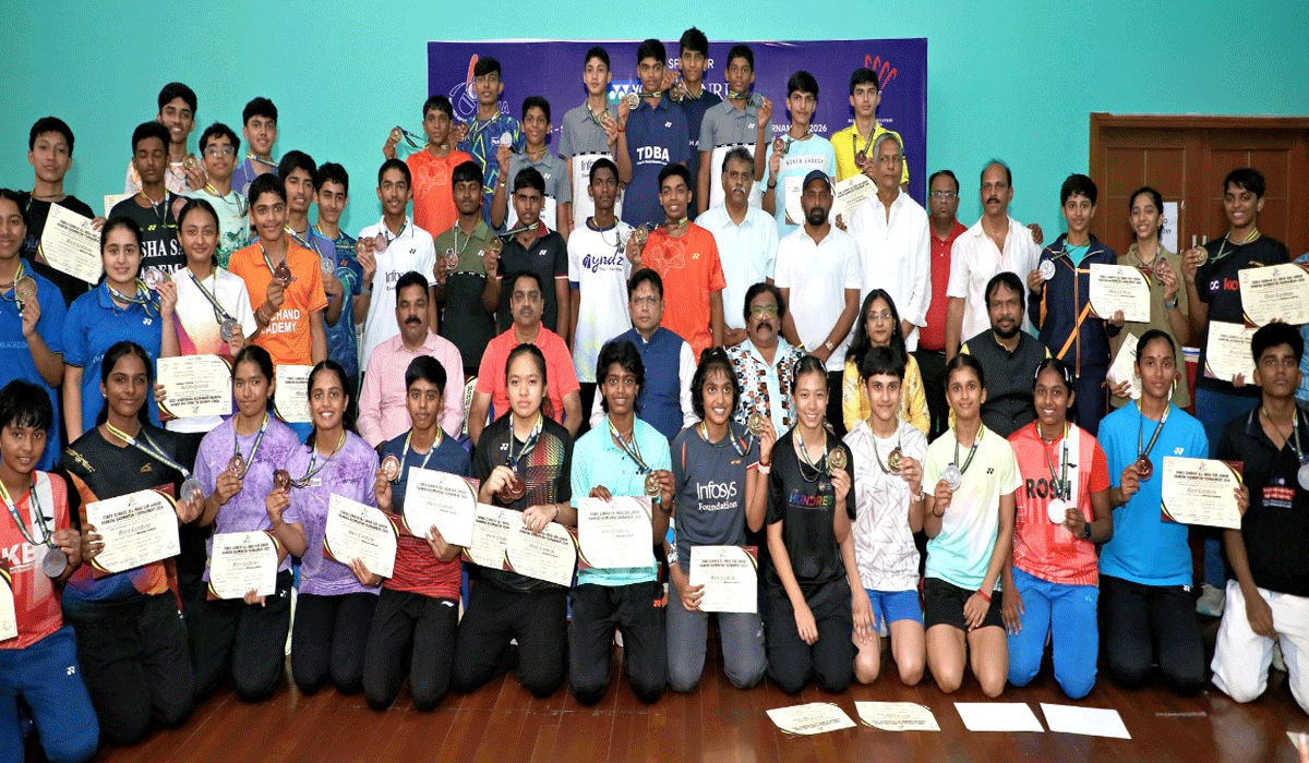 Hyderabad Hosts Successful Yonex-Sunrise All India Sub-Junior Ranking Badminton Tournament 2026