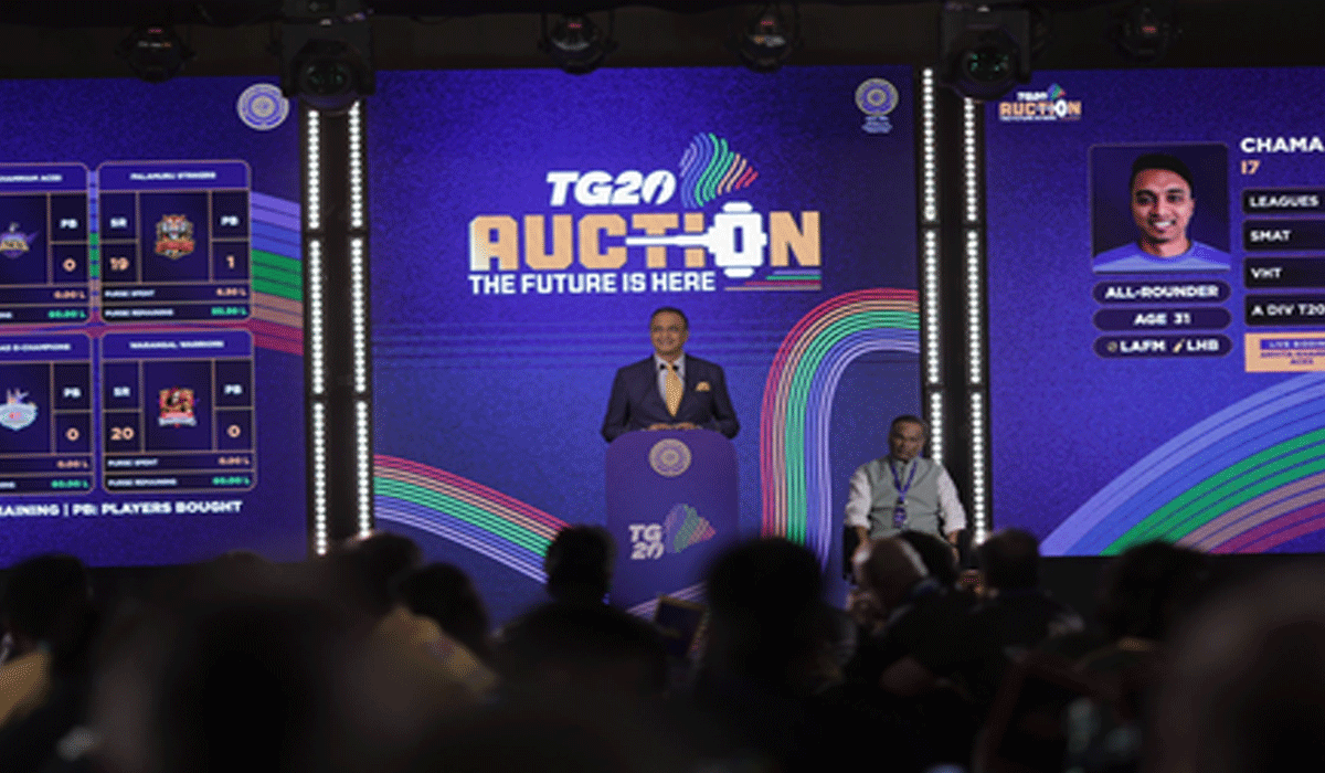 Tilak, Siraj headline TG20 auction’s icon category; Arfaz Ahmed, Abhirath Reddy and Chandan Sahani top buys in A category