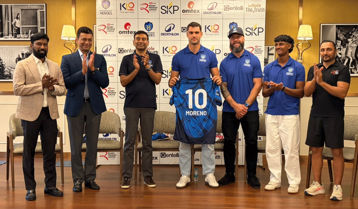 Manuel Moreno to captain Hyderabad Heroes once again with Sumit Kumar Roy named vice captain for Season 2 of the Rugby Premier League