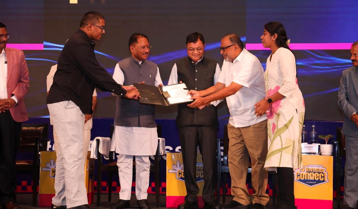 Chhattisgarh Attracts ₹9,580 Crore Investment Proposals at Hyderabad Investor Connect, 7,800 Jobs Expected