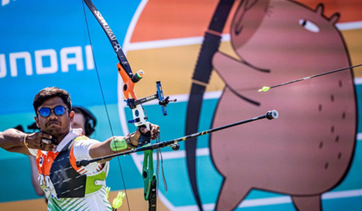 Andhra CM, Governor congratulate Dhiraj on Archery World Cup double gold