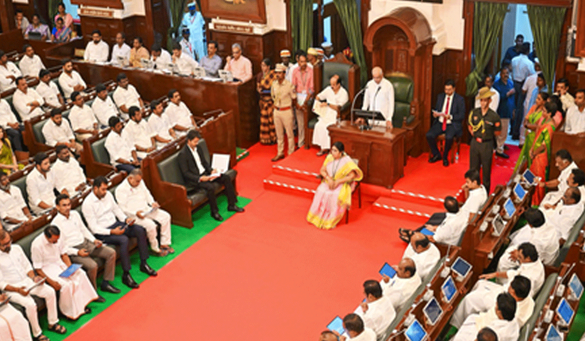 TVK govt sets ambitious road map as Guv Arlekar outlines vision in first Assembly address