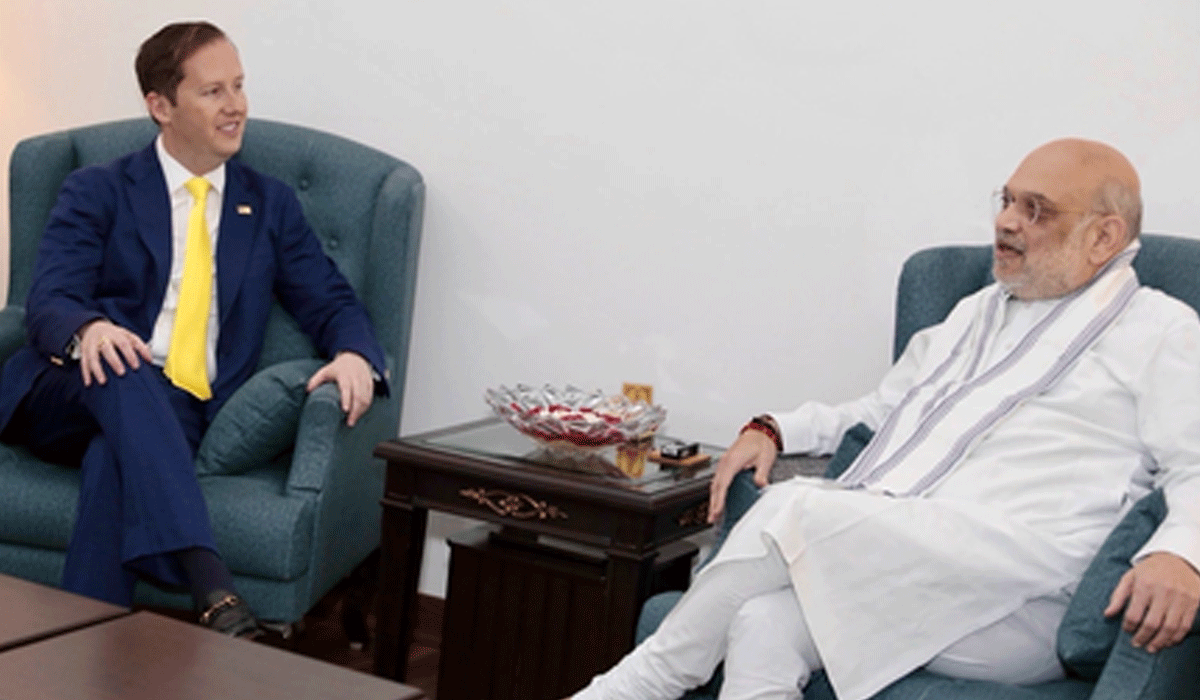 US envoy Gor, HM Shah discuss enhancing cooperation to combat terrorism