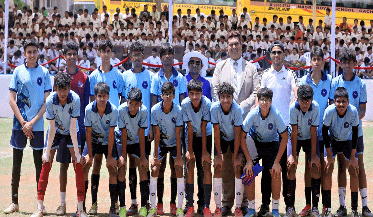 Hyderabad Public School Clinches CISCE AP & Telangana Pre-Subroto Cup U-17 Boys Football Title