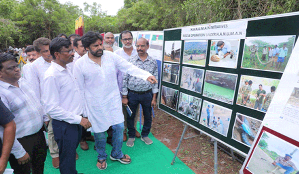 Pawan Kalyan lays foundation stone for Common Facility Centre for forest research, conservation