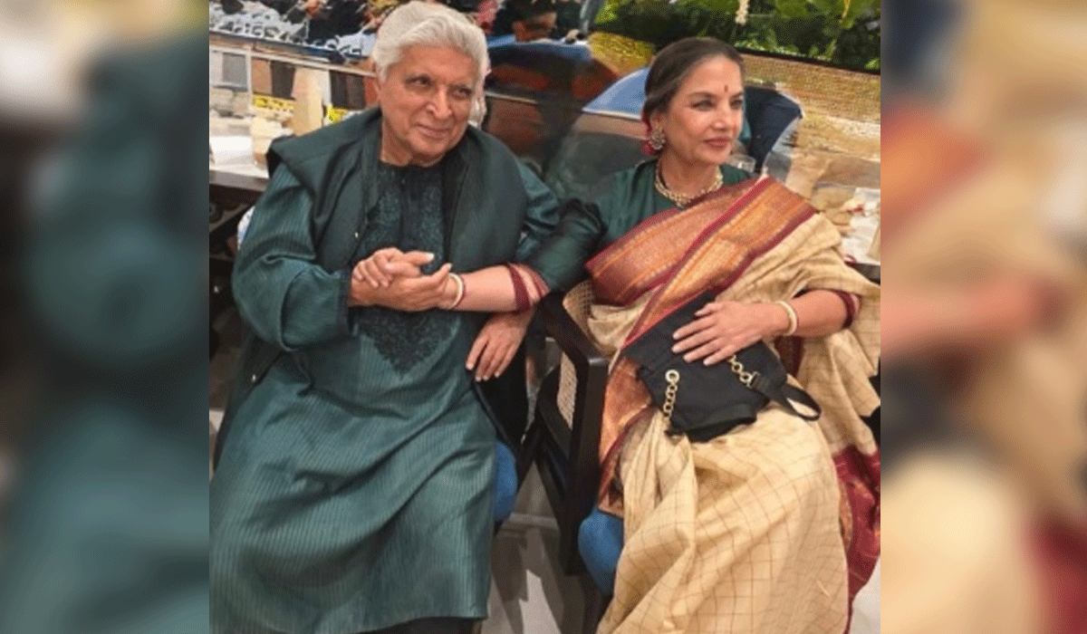 Shabana Azmi, Javed Akhtar sits hand-in-hand as Farhan Akhtar’s ‘Tum ho toh’ plays in background