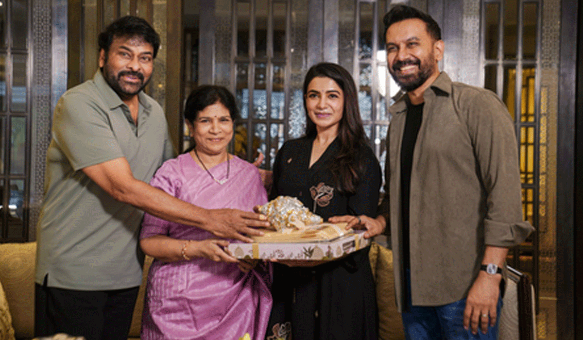 Chiranjeevi: Films like Samantha's 'Maa Inti Bangaram', with diversity and women in the lead, are needed for the Telugu film industry