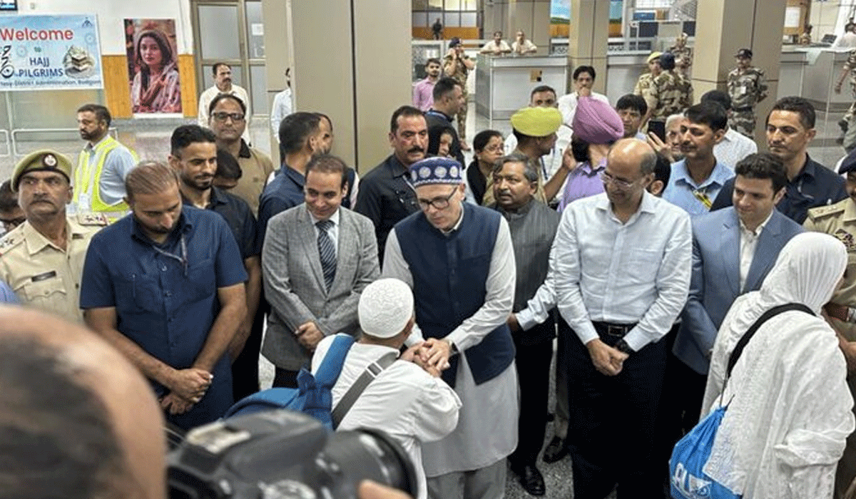 Jammu And Kashmir: First batch of 144 Hajj pilgrims return home