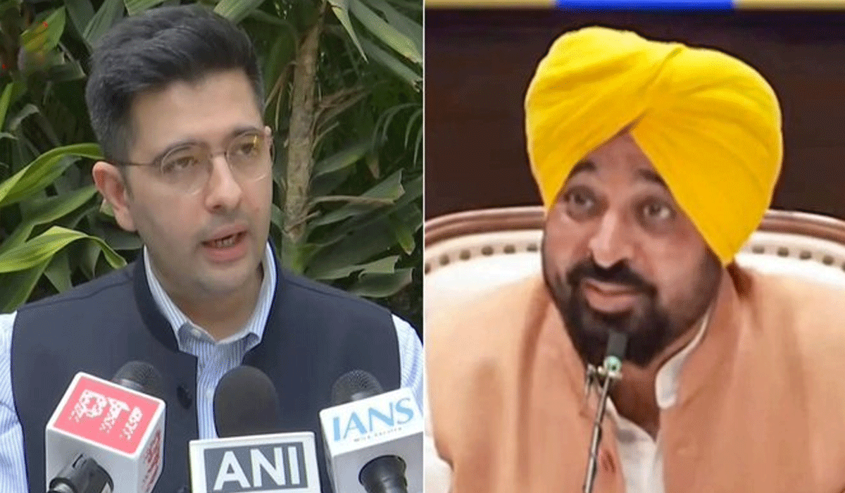 Raghav Chadha demands Punjab CM Bhagwant Mann’s resignation, FIR amid video row