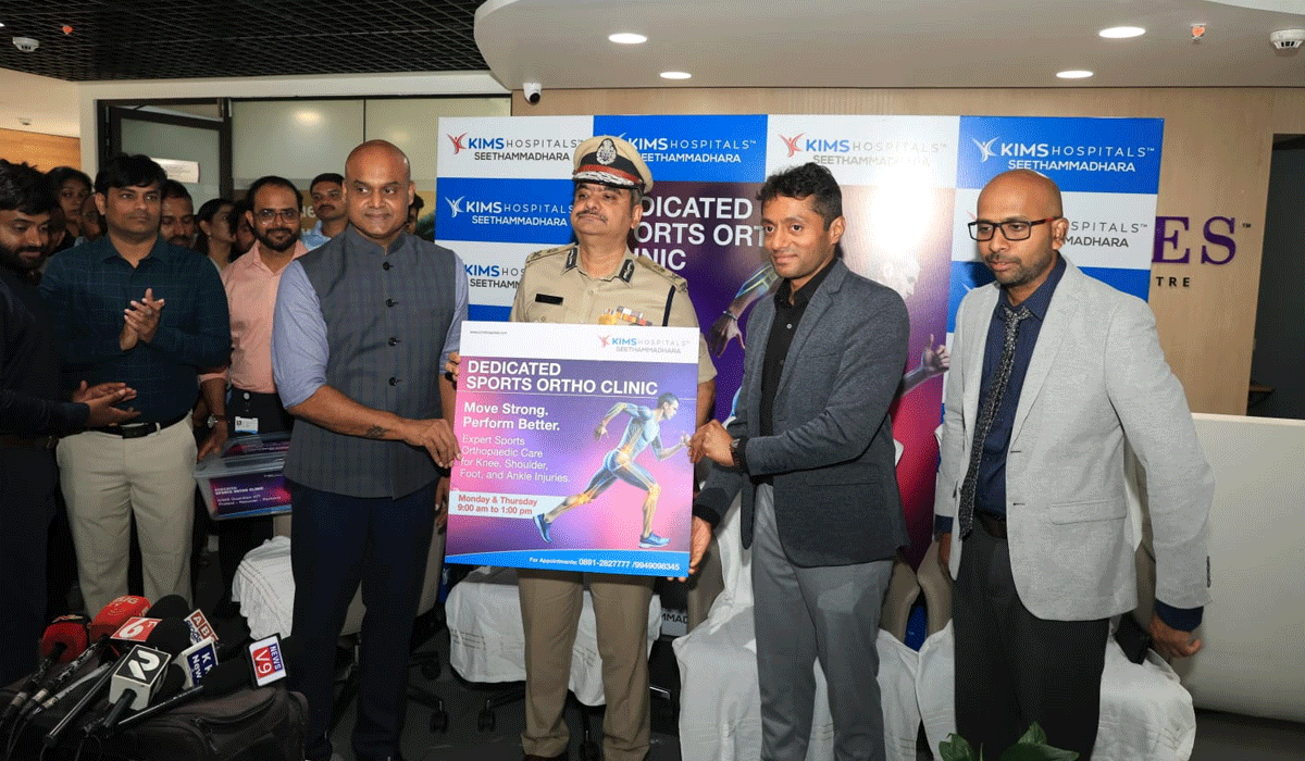 KIMS Hospitals launches sports orthopaedic clinic in Visakhapatnam