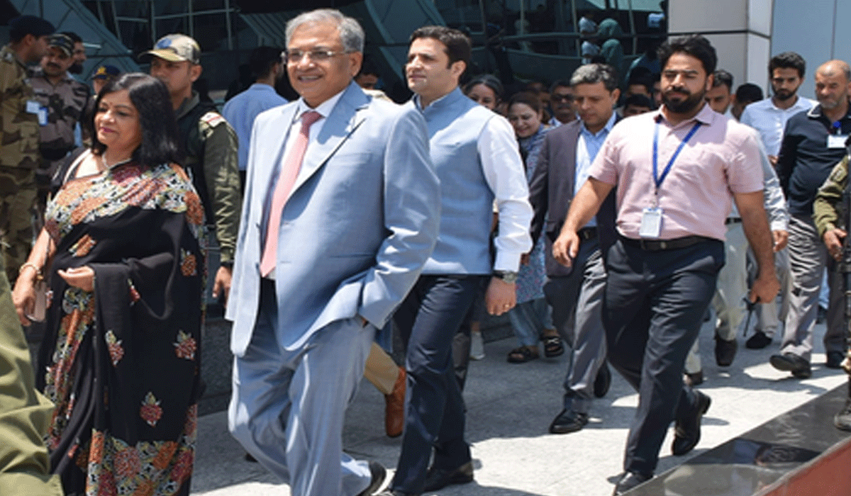 CEC Gyanesh Kumar arrives in Kashmir to meet BLOs, review electoral process at grassroots level