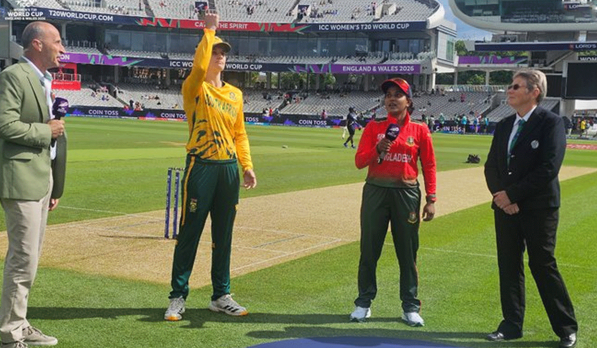 Women’s T20 WC: Bangladesh opt to bat against unchanged South Africa in final group clash