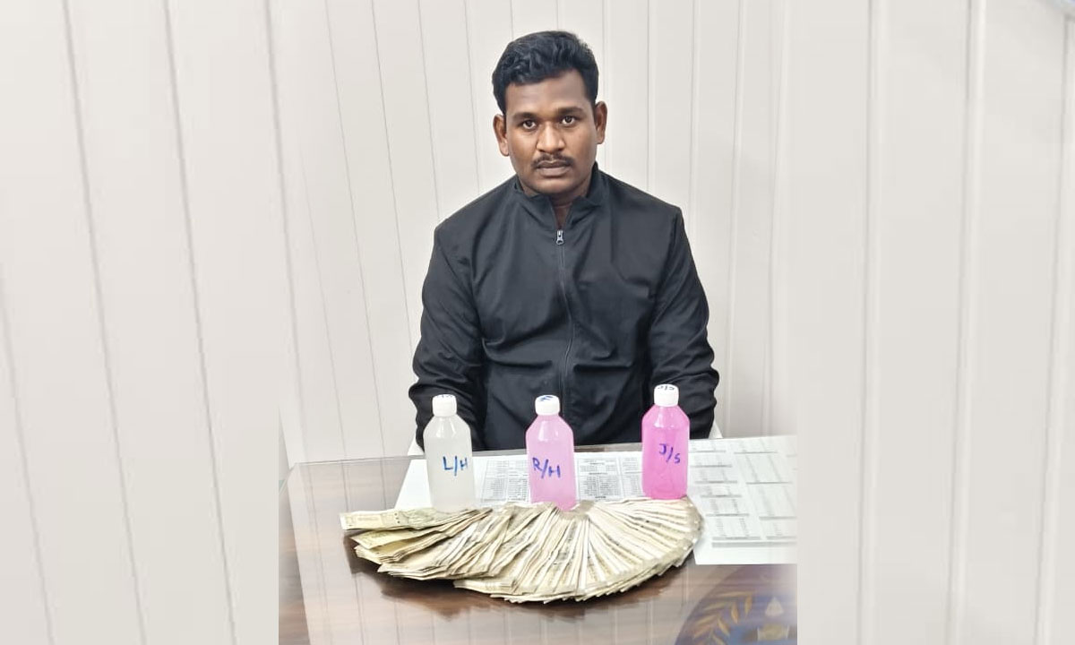Gandhi Nagar SI Caught by ACB Accepting Rs 50,000 Bribe, Arrested in Hyderabad