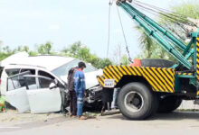 Keesara Outer Ring Road Accident: Two Seriously Injured After Innova Car Hits Divider and Collides with Oncoming Vehicle