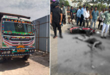 Sangareddy Road Accident: Man Killed After Tipper Hits Bike Near Raj Pushpa Circle